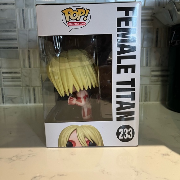 Anime Attack on Titan Female Titan GITD Bait Exclusive Funko Pop 233 - Picture 2 of 7